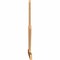 Ekena Millwork Saratoga Timber Gable Bracket, Western Red Cedar, 72"W x 45"H x 1 1/2"D x 3 1/2"F, 15/12 Pitch GBW072X45X0204SAR00SWR - alternate 2